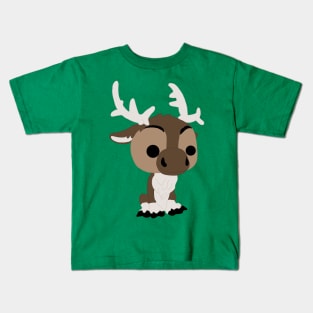 Adorable Reindeer Kids T-Shirt